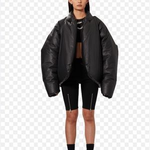 YEEZY GAP BLACK ROUND JACKET SIZE XXS